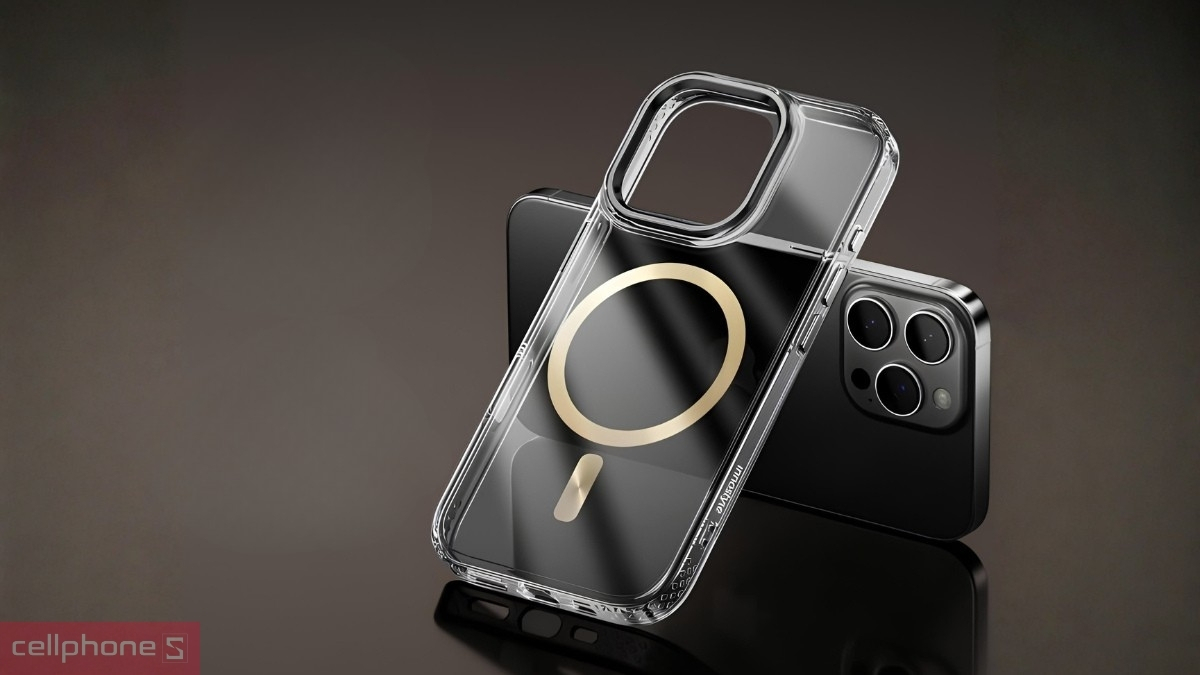 Cấu trúc ốp lưng iPhone 16 Pro Innostyle Magguard With Magsafe DRS