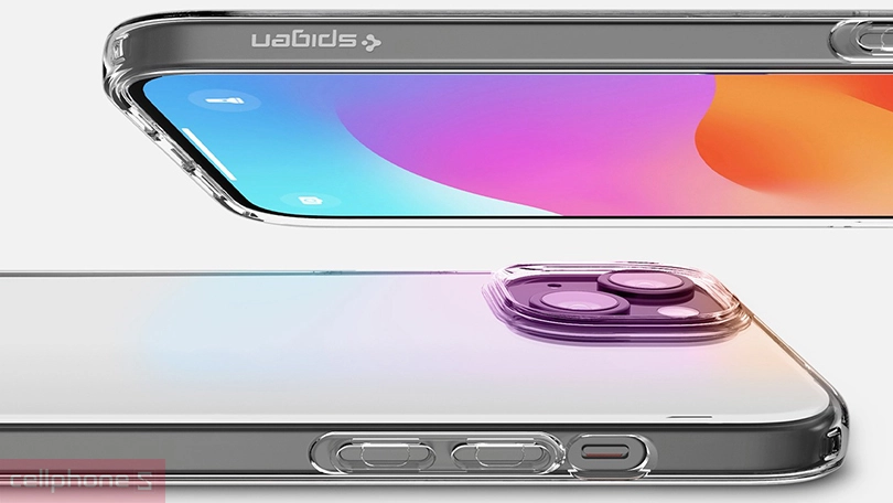 Ốp lưng iPhone 15 Plus Spigen Liquid Crystal
