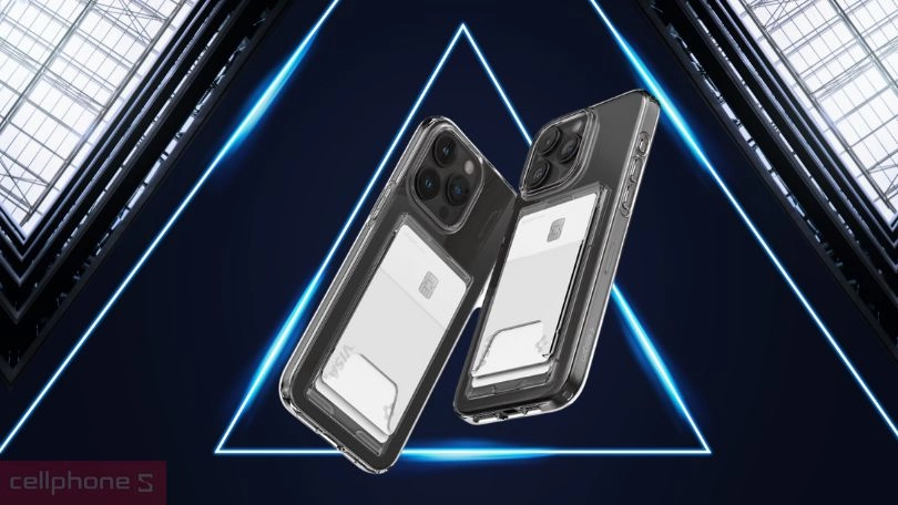 Ốp lưng iPhone 15 Pro Max Spigen Crystal Slot