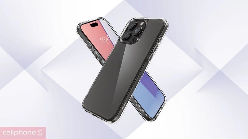 Ốp lưng iPhone 15 Pro Max Spigen Ultra Hybrid