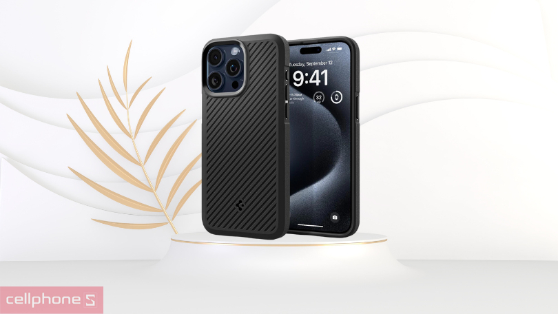 Ốp lưng iPhone 15 Pro Spigen Core Armor - Kết hợp giữa thời trang và bảo vệ mạnh mẽ