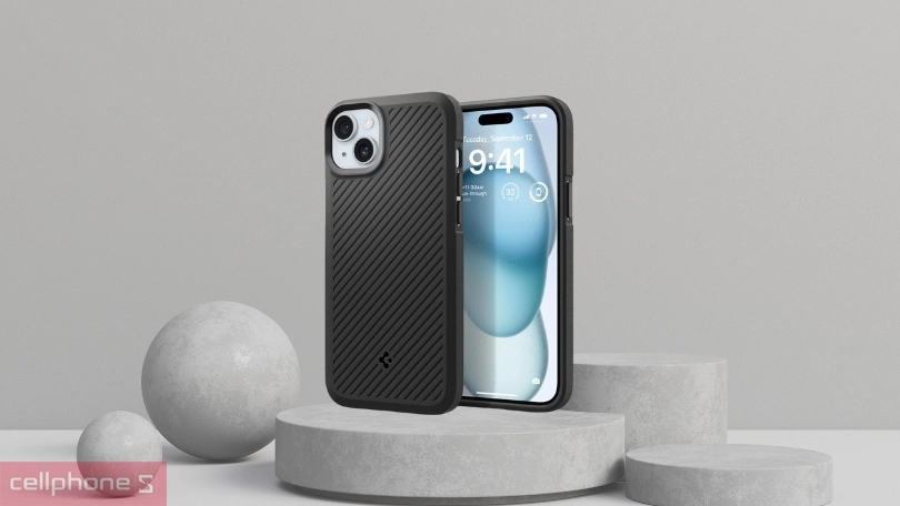 Ốp lưng iPhone 15 Spigen Core Armor Matte