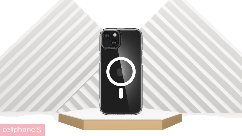 Ốp lưng iPhone 15 Spigen Mag Ultra Hybrid Crystal - Bảo vệ điện thoại tối ưu