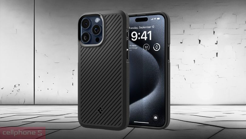 Ốp lưng iPhone 15 Pro Max Spigen Core Armor Matte