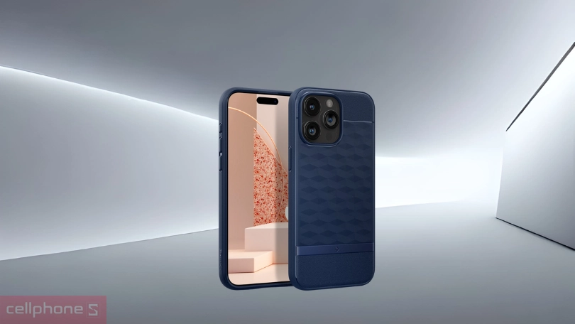 Ốp lưng MagSafe iPhone 15 Pro Max Spigen Parallax