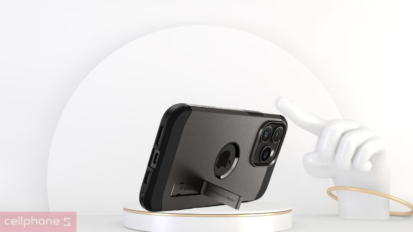 Ốp lưng Magsafe iPhone 15 Pro Max Spigen Tough Armor