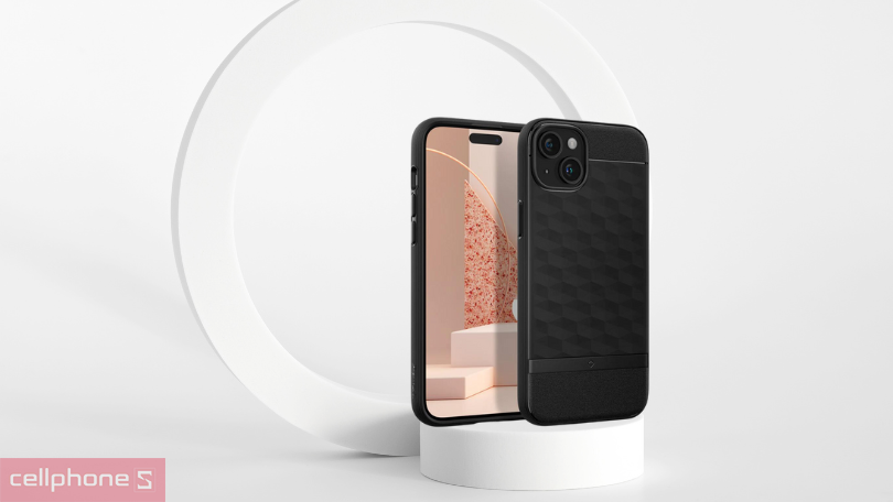 Ốp lưng iPhone 15 Spigen Mag Parallax With Magsafe - Vừa vặn hoàn hảo, chống sốc hiện đại 