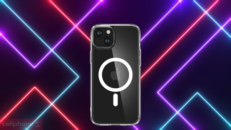Ốp lưng iPhone 15 Spigen Ultra Hybrid with Magsafe