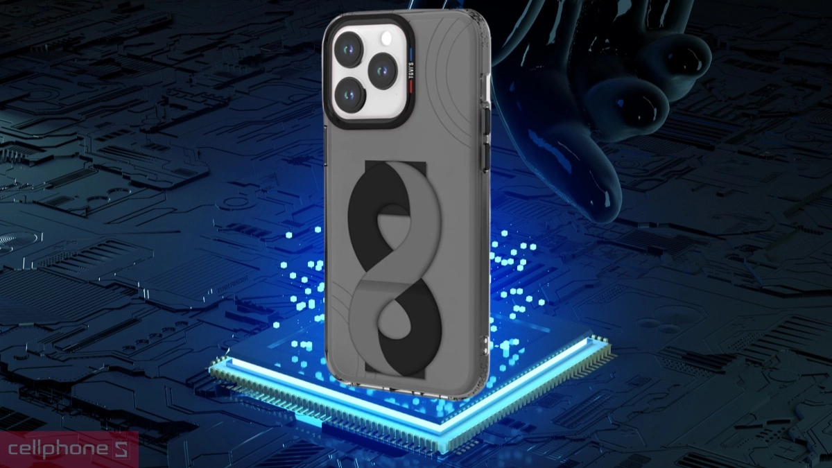 Viền ốp lưng iPhone 15 Pro Max TGVIS Art