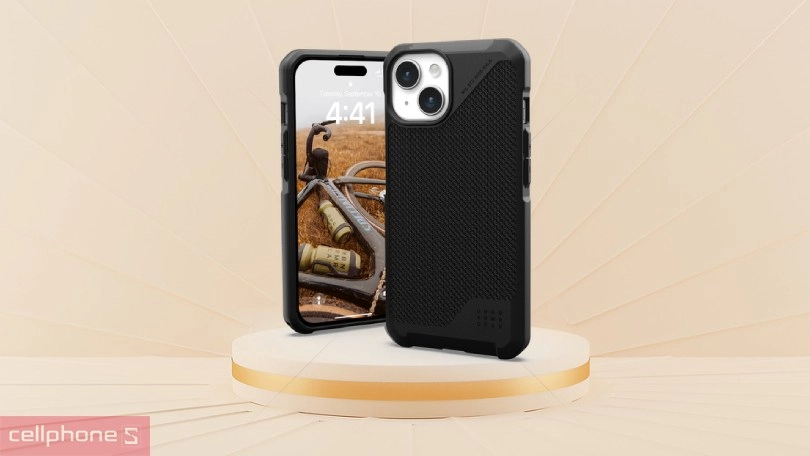 Ốp lưng iPhone 15 Pro UAG Metropolis LT with Magsafe – Chống trầy toàn diện