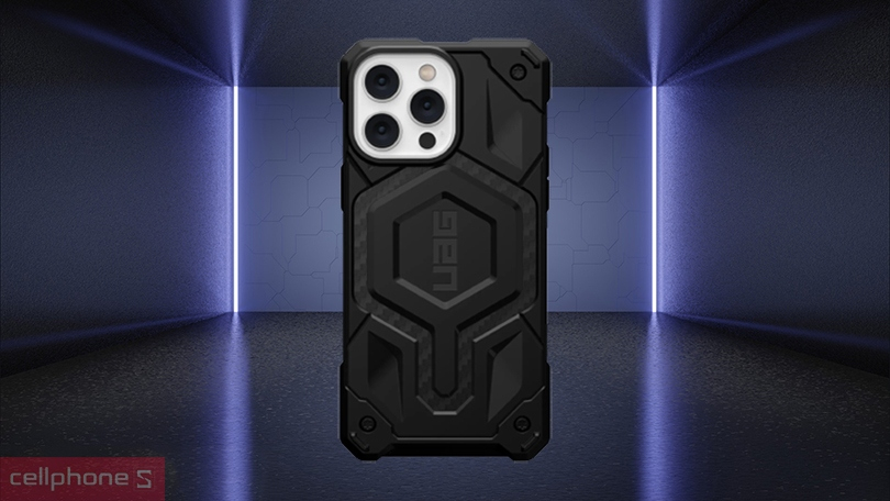 Ốp lưng iPhone 15 Pro UAG chống sốc Monarch hỗ trợ sạc Magsafe