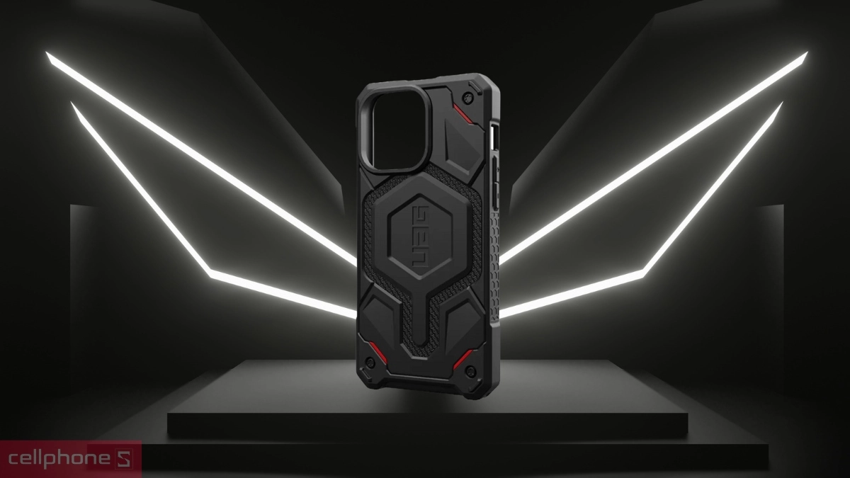 Cấu trúc ốp lưng iPhone 15 Pro UAG Monarch With MagSafe More Color