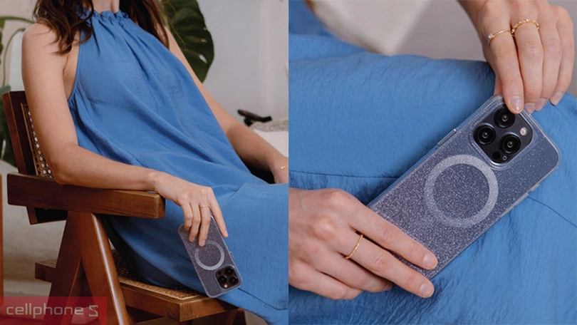 Tính năng ốp lưng iPhone 15 Pro Max Uniq Coehl With Magsafe Lumino