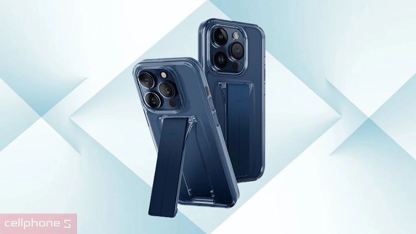 Ốp lưng iPhone 15 Pro Max Uniq Hybird Heldro Mount