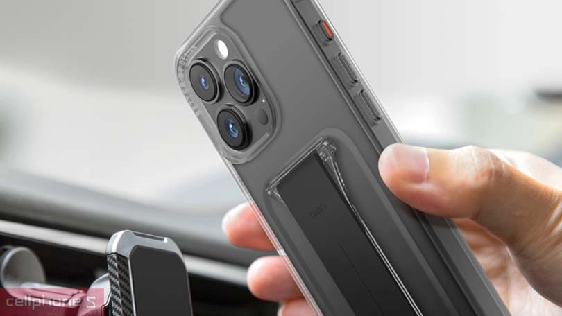 Ốp lưng iPhone 15 Pro Max Uniq Hybird Heldro Mount