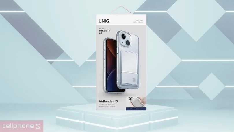 Ốp lưng iPhone 15 Pro UNIQ Hybird Air Fender