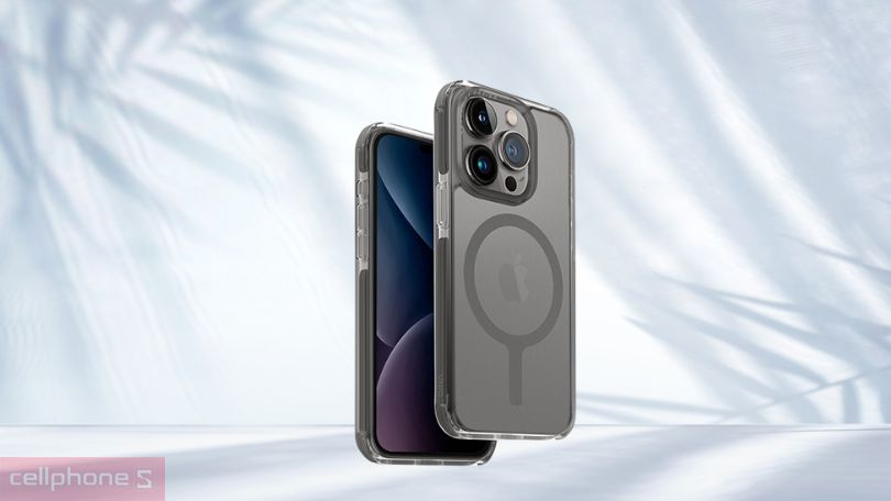 Ốp lưng iPhone 15 Pro Uniq Hybird Combat With Magsafe
