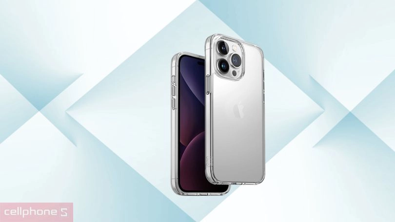 Ốp lưng iPhone 15 Pro UNIQ Hybrid Lifepro Xtreme hỗ trợ sạc Magsafe