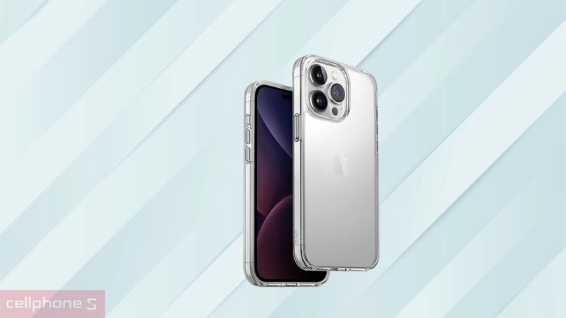 Ốp lưng iPhone 15 Pro UNIQ Hybrid Lifepro Xtreme hỗ trợ sạc Magsafe