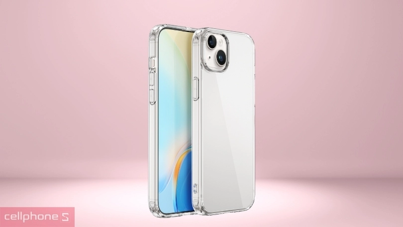 Khả năng chống sốc, trầy xước của ốp lưng iPhone 15 Plus/14 Plus Wiwu TPP-109 Clear