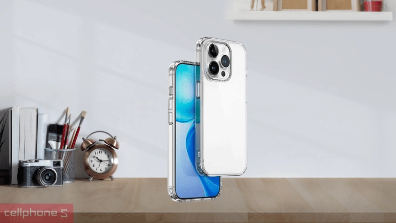 Ốp lưng iPhone 15 Pro Wiwu TPP 109 - Trong suốt, khoe trọn vẻ đẹp nguyên bản iPhone