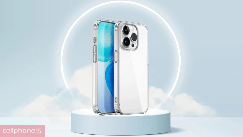 Ốp lưng iPhone 15 Pro Wiwu Zcc-108 Silicon trong - Ốp lưng có khả năng chống sốc tối ưu