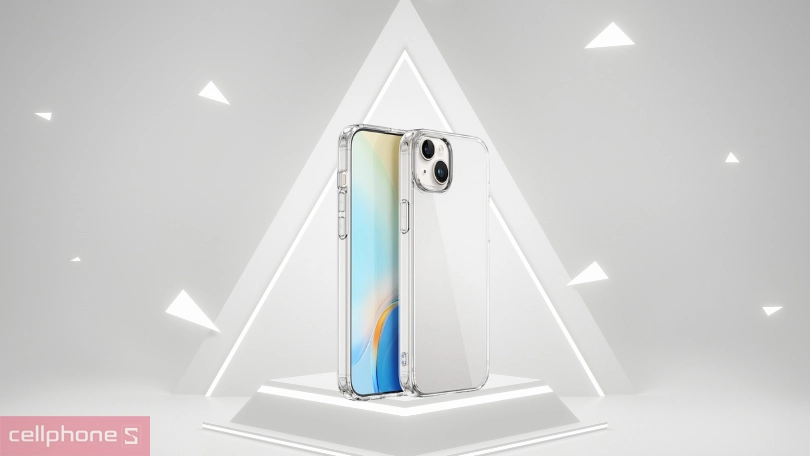 Ốp lưng iPhone 15 Wiwu TPP-109 trong suốt, bảo vệ cực tốt