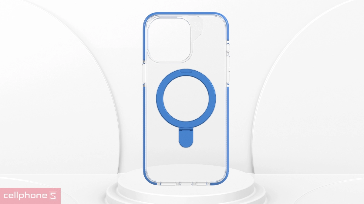 Ốp lưng iPhone 15 Pro Max Zagg Santa Cruz Rks With Magsafe tươn thích sạc không dây