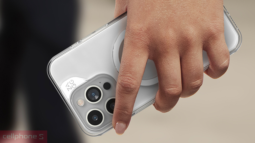 Ốp lưng iPhone 15 Pro Zagg Crystal