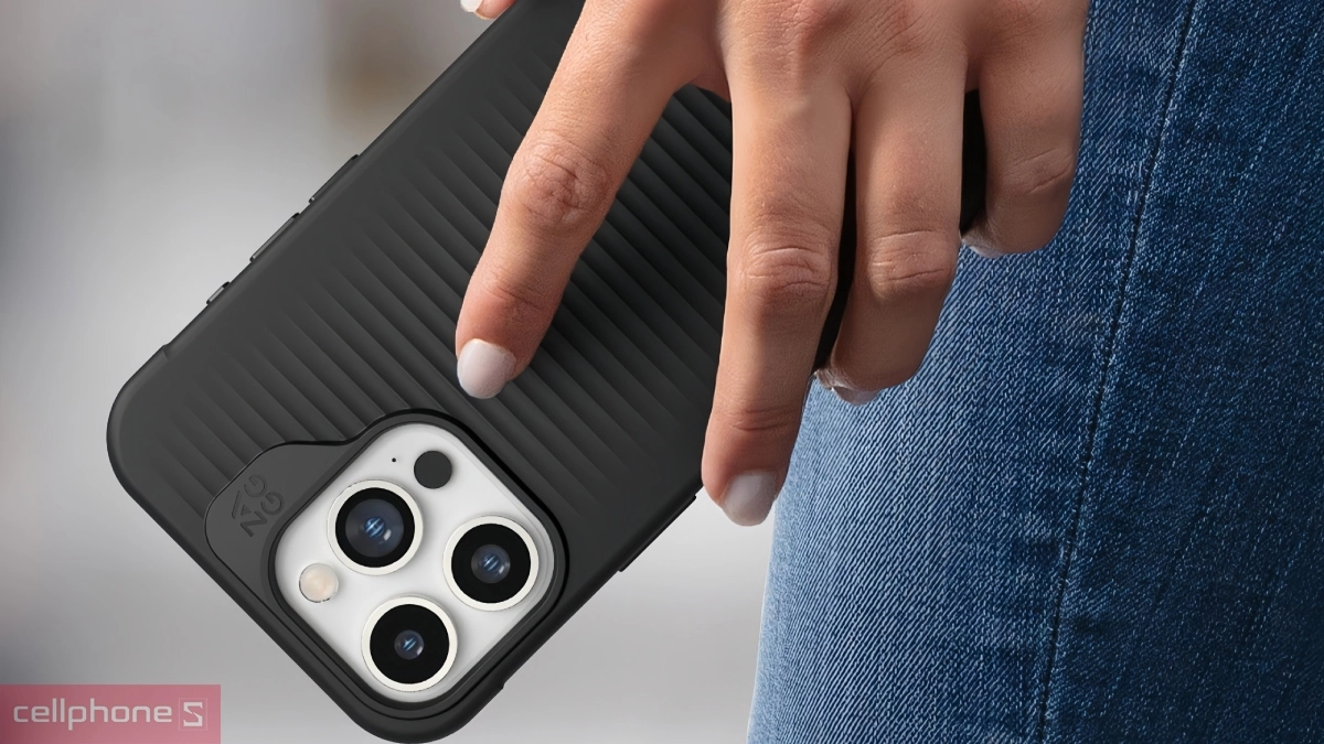 Thiết kế ốp lưng iPhone 15 Pro Zagg Luxe with MagSafe 