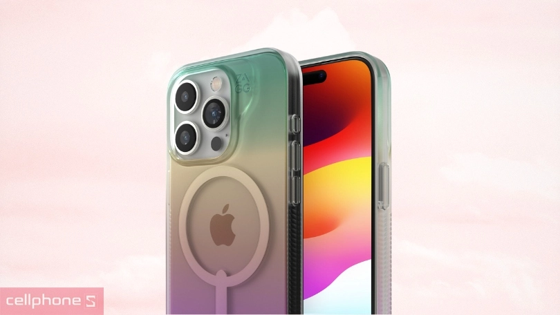 Ốp lưng Magsafe iPhone 15 Pro Zagg Milan