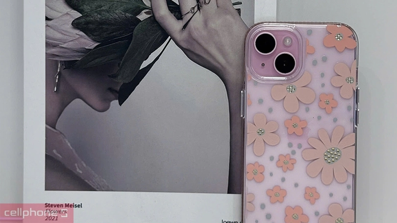 Ốp lưng iPhone 15 Filada Flower - Tinh tế từng đường nét, bảo vệ tối ưu
