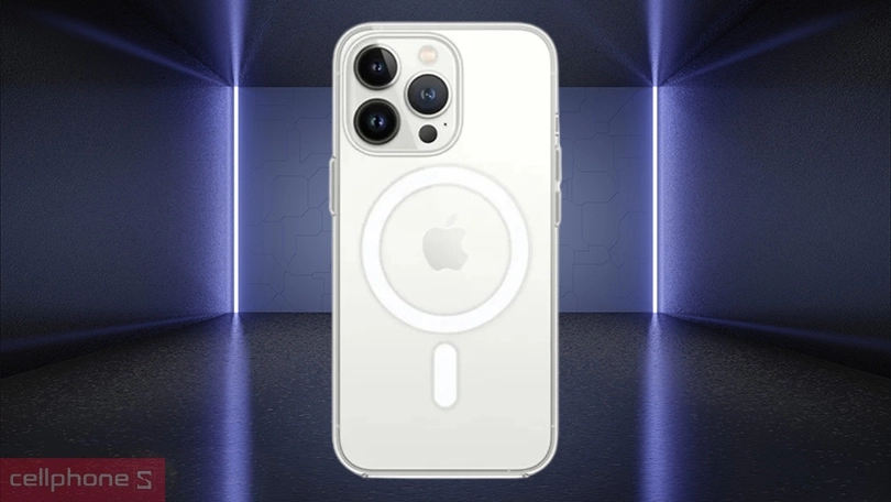 Ốp lưng iPhone 15 Pro Mipow hỗ trợ sạc Magsafe