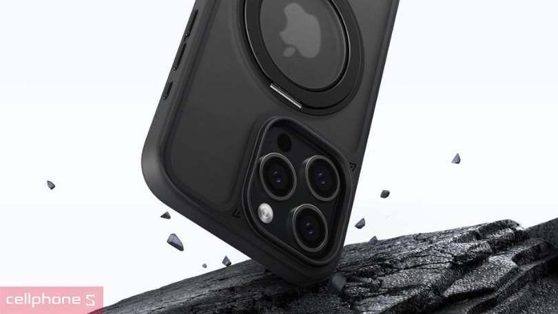 Chất lượng ốp lưng iPhone 16 Pro Anker With Magsafe And Ring Stand Clear