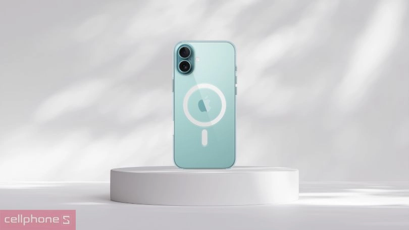 Ốp lưng iPhone 16 Plus Apple MagSafe Clear bảo vệ đáng tin, hỗ trợ MagSafe tiện lợi