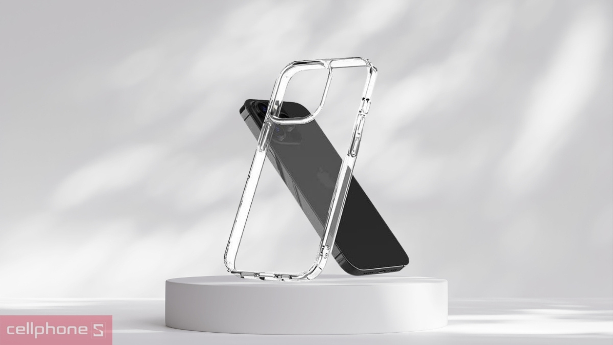 Khả năng kháng sốc, trầy xước của ốp lưng iPhone 16 Likgus PU trong suốt