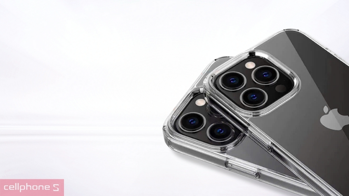 Thiết kế ốp lưng iPhone 16 Likgus PU trong suốt