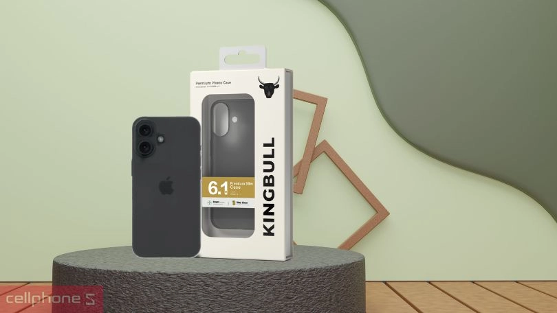 Thiết kế ốp lưng iPhone 16 Mipow Premium Slim