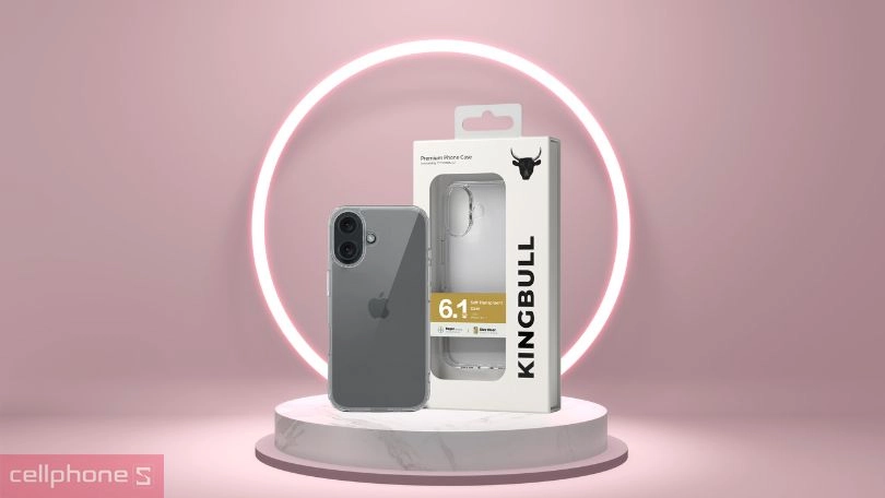 Độ bền ốp lưng iPhone 16 Mipow Soft Transparent (trong suốt)