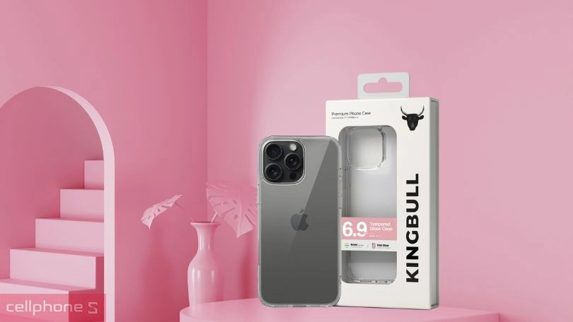 Chất lượng ốp lưng iPhone 16 Pro Max Mipow Transparent trong suốt