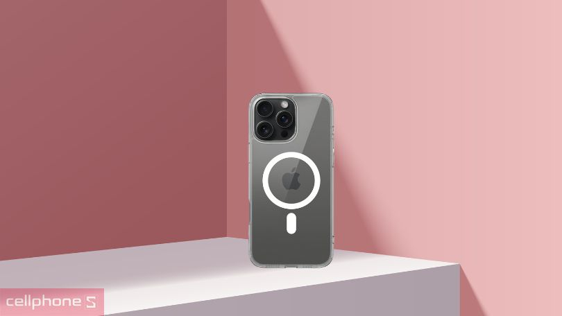 Tính năng Ốp lưng iPhone 16 Pro Max Mipow Transparent With Magsafe