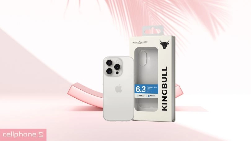 Ốp lưng iPhone 16 Pro Mipow Premium Slim