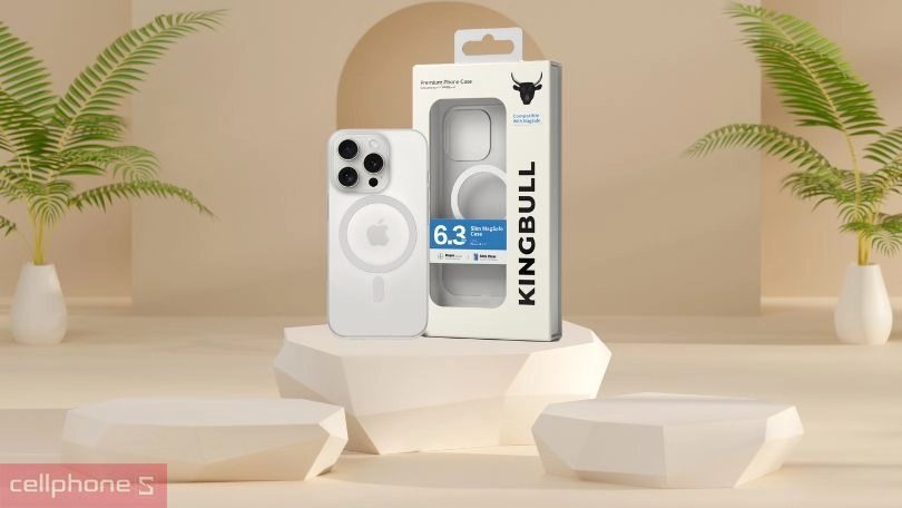 Chất liệu Ốp lưng iPhone 16 pro Mipow Premium Slim with Magsafe