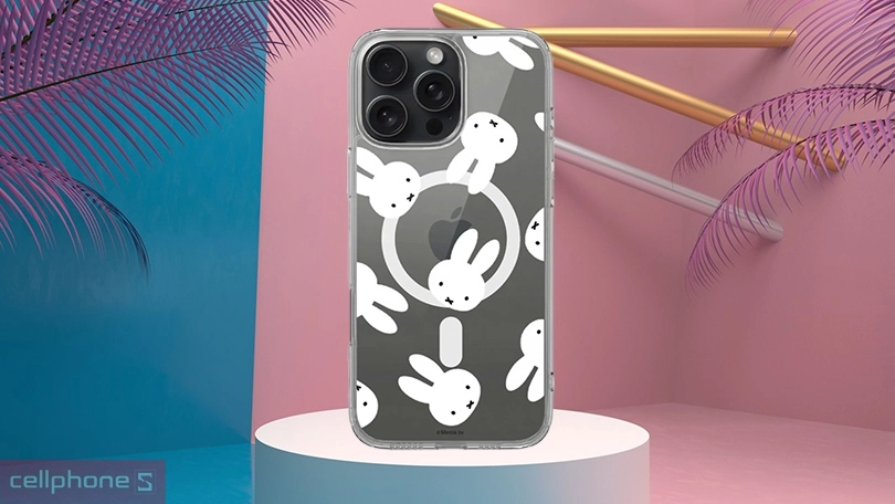 Ốp lưng iPhone 16 Pro Max Mipow Premium With Magsafe Miffy & Imagination