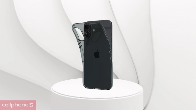 Ốp lưng iPhone 16 Plus Spigen Crystal Flex - Bảo vệ toàn diện cho thiết bị