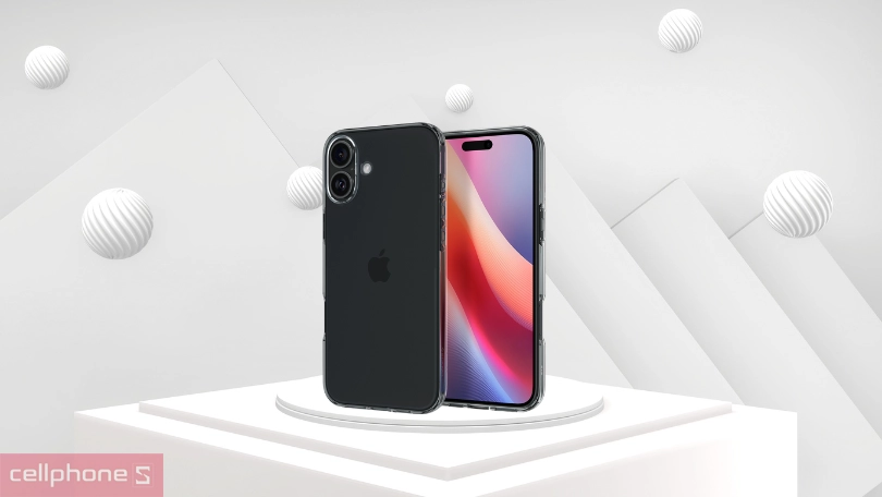 Ốp lưng iPhone 16 Plus Spigen Crystal Flex - Bảo vệ toàn diện cho thiết bị