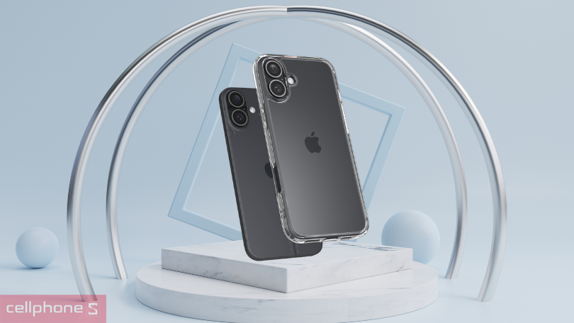 Ốp lưng iPhone 16 Plus Spigen Ultra Hybrid - Bảo vệ toàn diện cho điện thoại
