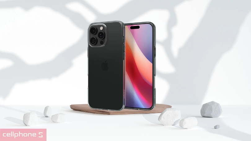 Ốp lưng iPhone 16 Pro Max Spigen Crystal Flex