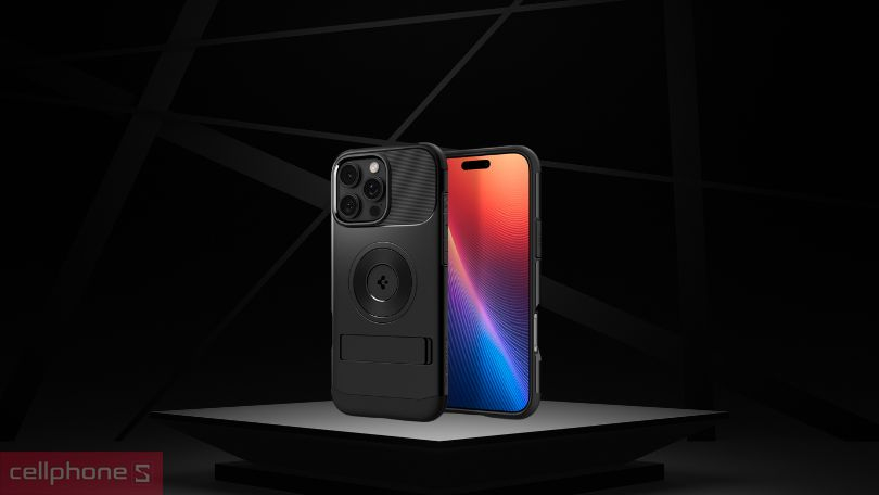 Thiết kế Ốp lưng iPhone 16 Pro Max Spigen Slim Armor with Magsafe