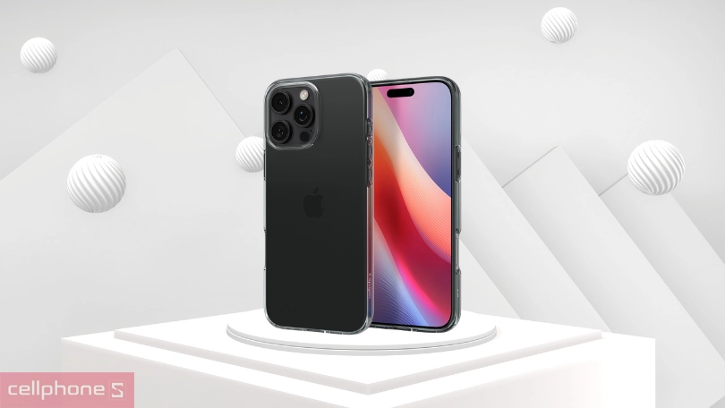Ốp lưng iPhone 16 Pro Spigen Crystal Flex